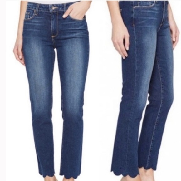 NWOT PAIGE DENIM Jacqueline Straight Leg Jeans Size 25 Florence Z576 - Picture 3 of 3